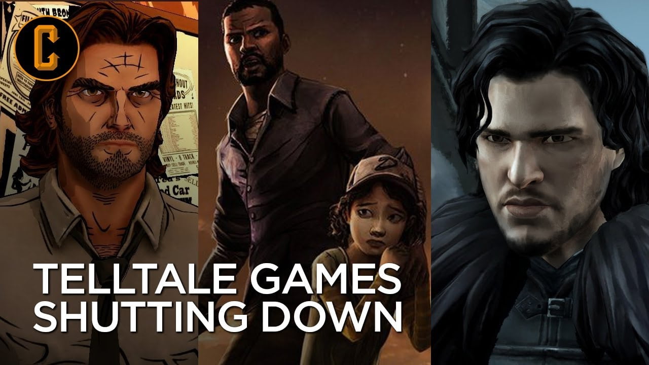 Telltale games shutting down