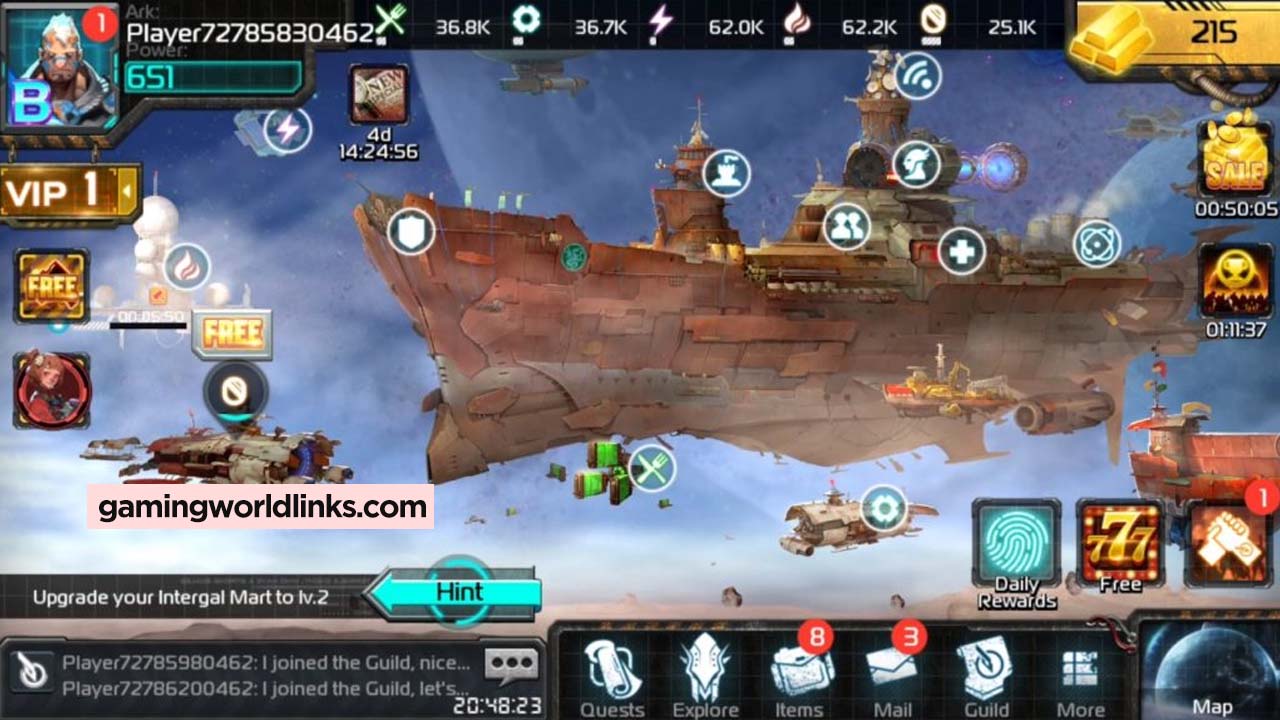 ark of war mod apk