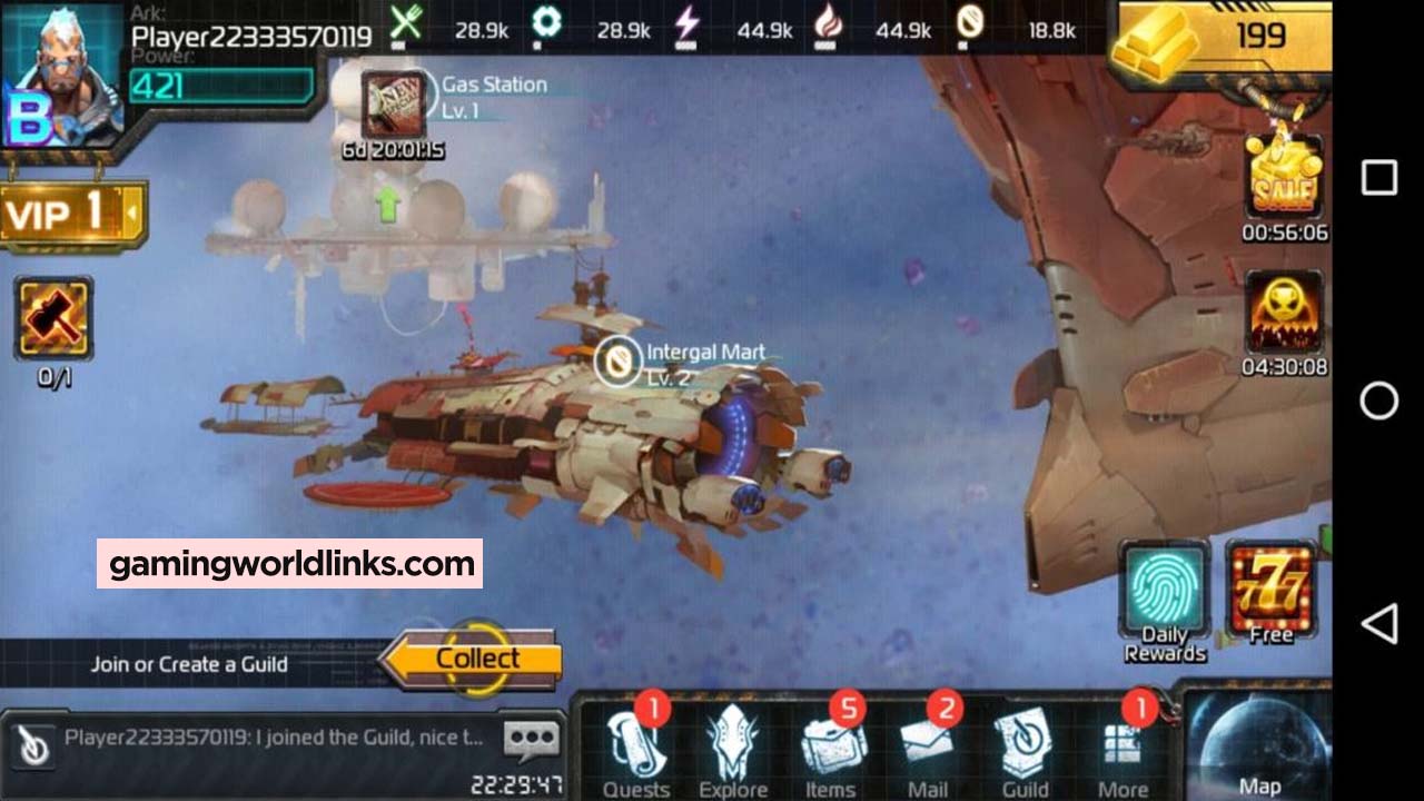 ark of war mod apk