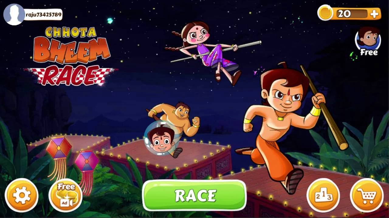 Chhota bheem race game