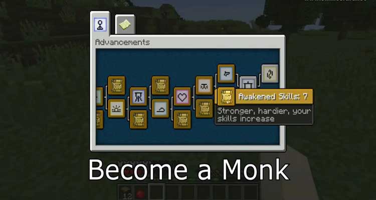 minecraft monk mod